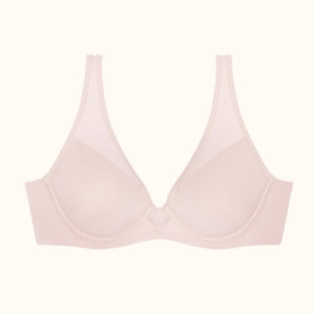 24/7® Pima Cotton Plunge Bra